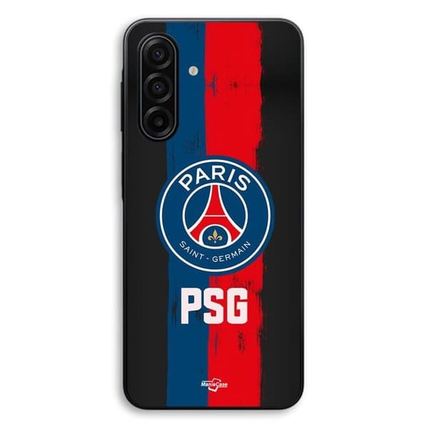 Cover til Samsung Galaxy A56 PSG logo sort baggrund Maniacase Svart