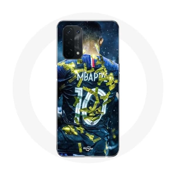 Coque - Mbappé - Oppo A74 - Pehmeä - Urheilullinen - Suojaus