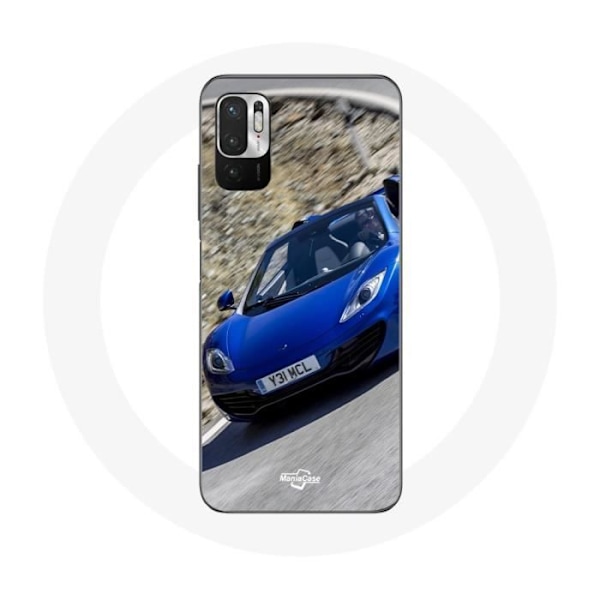 Skyddsfodral för Xiaomi Redmi Note 10 5G Formel 1 McLaren Bil Blå
