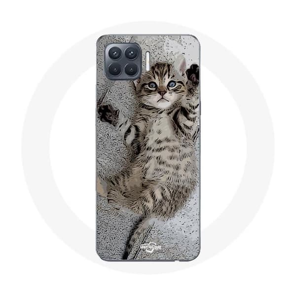 Cover til Oppo A93 bengal kat sover