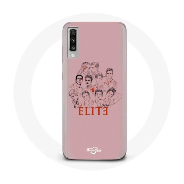 Coque för Samsung Galaxy A70 Elite Säsong 5 Affisch karaktärer Fanart Logotyp