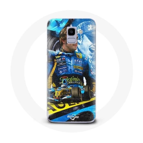 Skydd för Samsung Galaxy A6 2018 Formel 1 Fernando Alonso världsmästare i F1