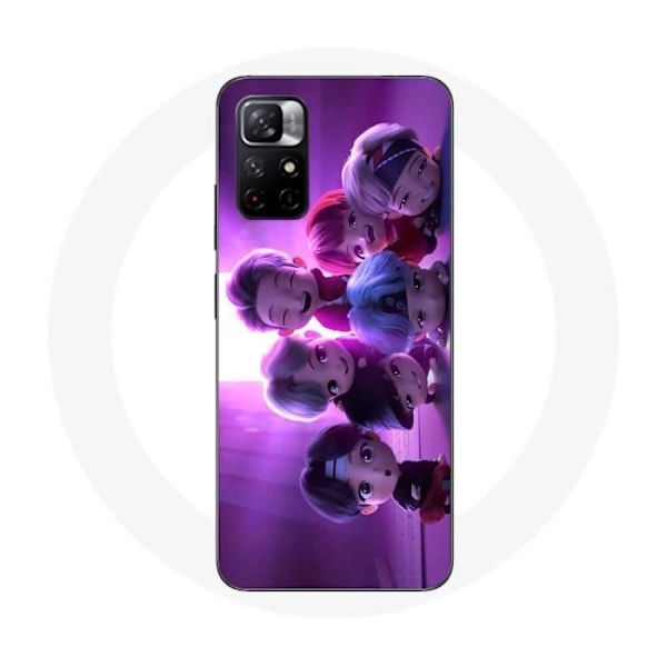 Coque - BTS - Redmi Note 11 5G - Flexibel - Vit - Kpop Animation