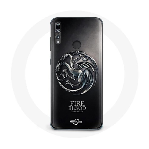 Coque - Huawei - P30 Lite - Souple - Noir - Game Of Thrones Targaryen