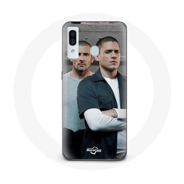 Coque för Samsung Galaxy A30 Prison Break Michael Scofield och Lincoln Burrows