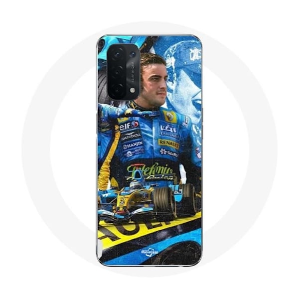 Coque för Oppo A74 Formule 1 Fernando Alonso världsmästare i F1