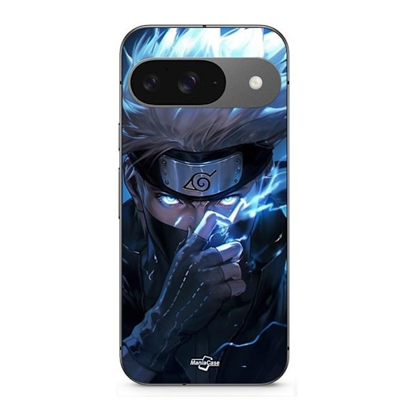 Coque - MANIACASE - Google Pixel 9 - Kakashi Hatake - Mjuk - Silikon - Anime Svart