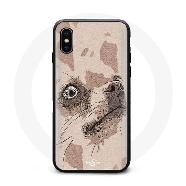 iPhone XS Max cover hund chihuahua