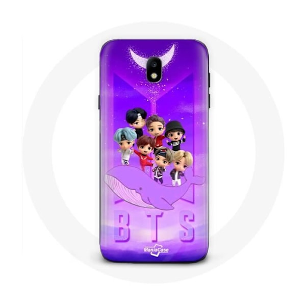 Coque för Samsung Galaxy J5 2017 BTS TinyTAN Animation Affisch RM Jin Suga J-Hope Jimin Jungkook Och V Zero O’Clock