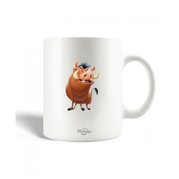 Keramisk krus Timon og Pumbaa