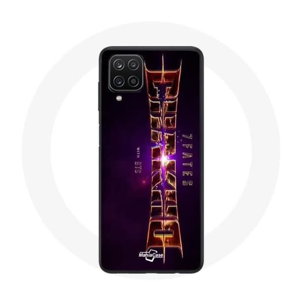 Coque - MANIACASE - Samsung Galaxy A12 - Blød - Sort - BTS Logo