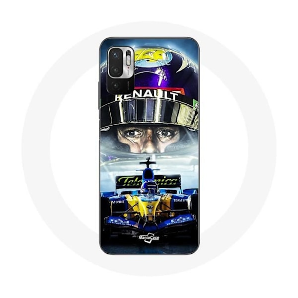 Skydd för Xiaomi Redmi Note 10 5G Formule 1 Fernando Alonso Díaz spansk Formel 1-förare