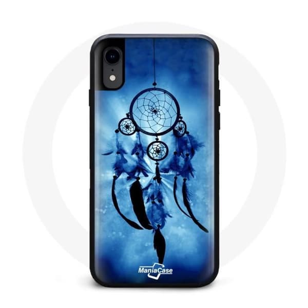 Coque - MANIACASE - Iphone XR - Drømmefanger - Blå - Fleksibel Blå
