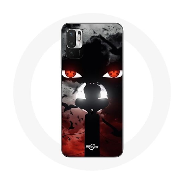Coque för Xiaomi Redmi Note 10 5G Itachi Uchiwa Naruto Anime konst