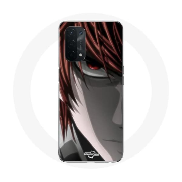 Coque - Death Note - Oppo A74 5G - Flexibel - Manga - Vit