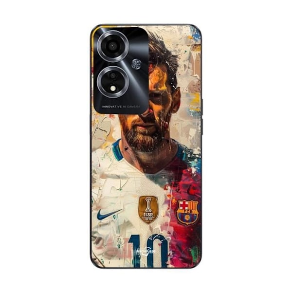 Coque för Oppo A59 5G Messi Barcelona Argentina mästare prime nr 10 Maniacase