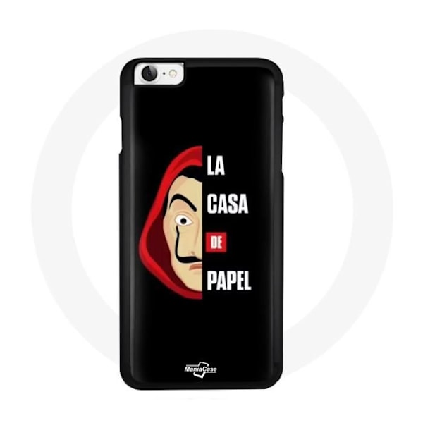 Coque - La casa de papel - iPhone 6 - Svart - Mjuk - Stötskydd