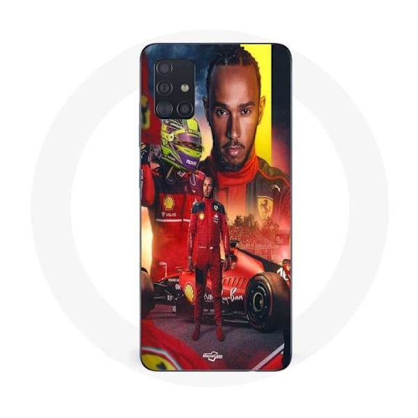 Coque Maniacase för Samsung Galaxy A51 5g Lewis Hamilton Scuderia Ferrari F1 officiell