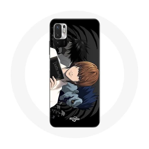 Cover til Xiaomi Redmi Note 10T 5G Light Yagami Death Note Anime