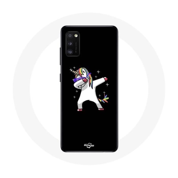 Coque - Dab - Galaxy A41 - Mjuk - Flerfärgad - Enhörning Flerfärgad