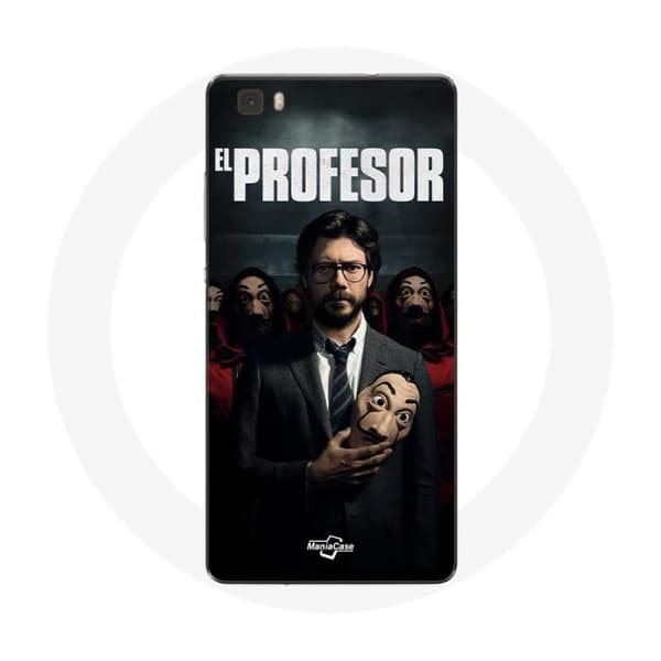 Coque pour Huawei P8 Lite La casa de papel El profesor