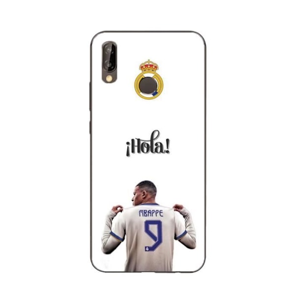 Coque Maniacase för Huawei P20 Lite Kylian Mbappe Real Madrid 9 Hola