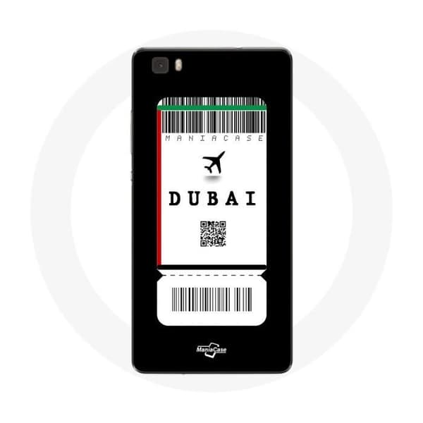 Cover til Huawei P8 Flybillet Dubai