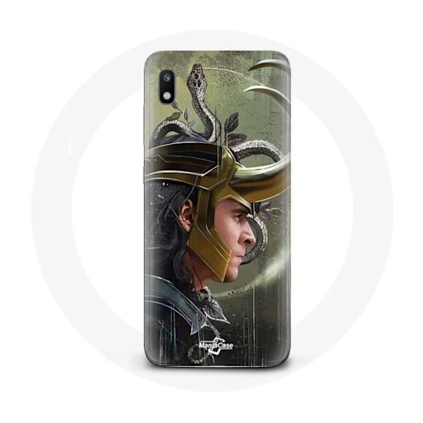 Coque - Maniacase - Samsung Galaxy A10 - Mjuk - Svart - Loki Thor Ragnarok Svart