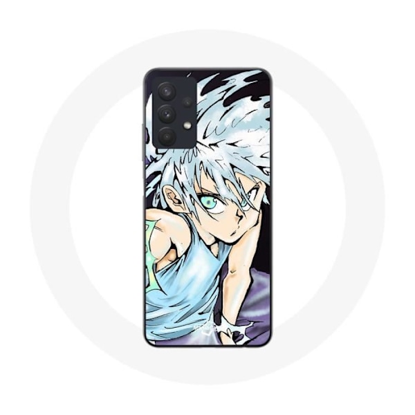 Coque - Maniacase - Samsung Galaxy A32 5G - Killua Zoldyck - Silikon - Mjuk svart