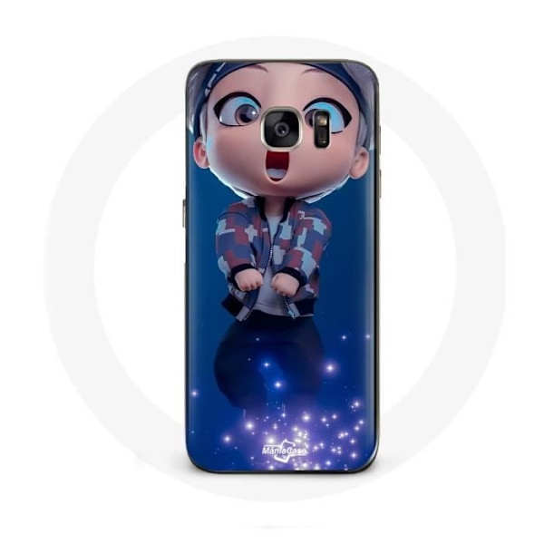 Cover til Samsung Galaxy S6 BTS TinyTAN Animation V Mic Drop