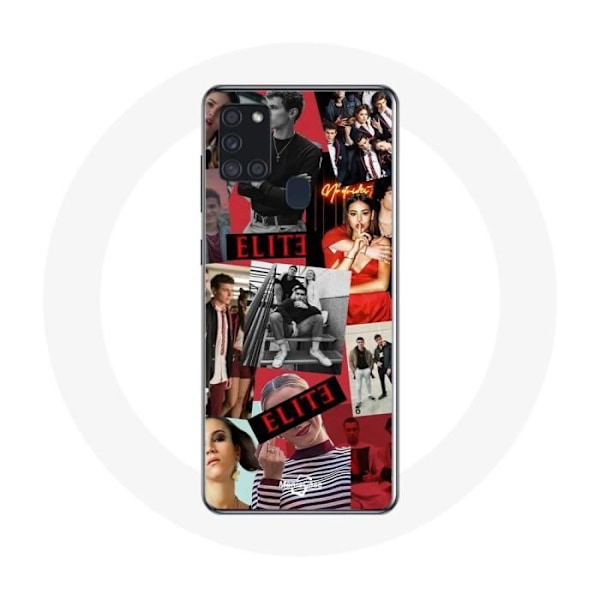 Coque - Samsung - Galaxy A21S - Souple - Vit - Affiche Personnages