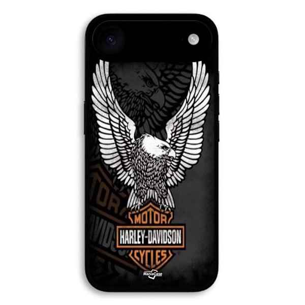 Coque för iPhone 17 Air harley-davidson-mini-poster-logotyp-ögle