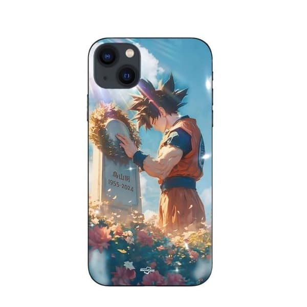 Coque - Maniacase - Iphone 14 - Akira Toriyama - Flexibel - Blå
