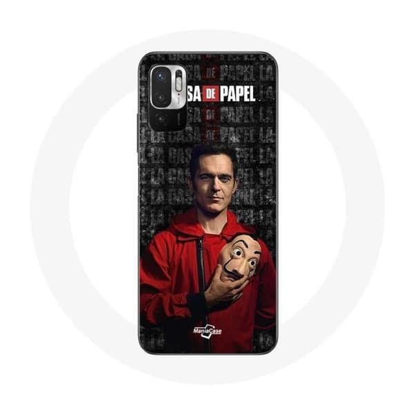 Coque - La casa de papel - Xiaomi Redmi Note 10 5G - Blød - Sort - Beskyttelse