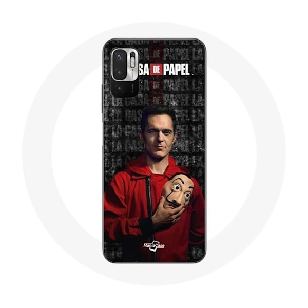 Coque - La casa de papel - Xiaomi Redmi Note 10 5G - Snygg - Svart - Skydd