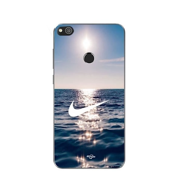 Coque Maniacase för Huawei P8 Lite 2017 med vitt Nike-logotyp sol hav