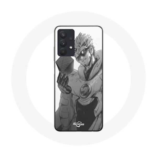 Coque för Samsung Galaxy A32 5G Manga Blast One Punch Man Poster