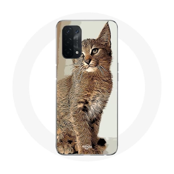 Coque för Oppo A74 Siamesisk Kattras
