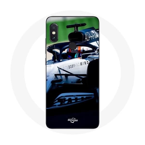 Coque - Xiaomi - Redmi Note 5 Pro - Formule 1 - Pierre Gasly - Mjuk - Vit Vit