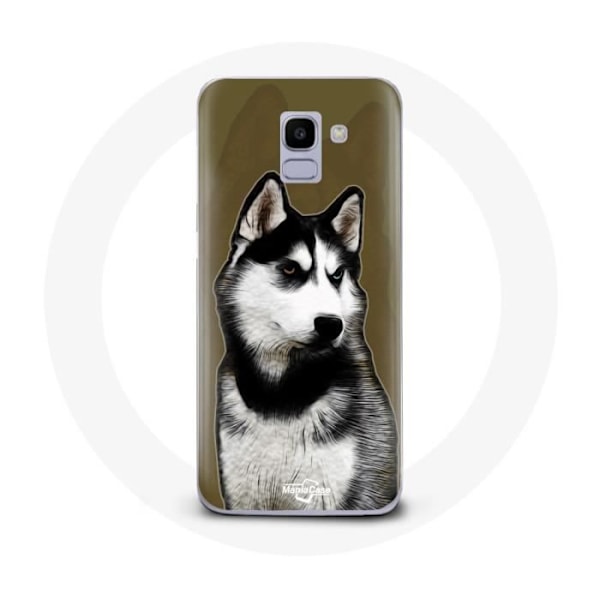 Skydd för Samsung Galaxy J6 2018 Siberisk Husky