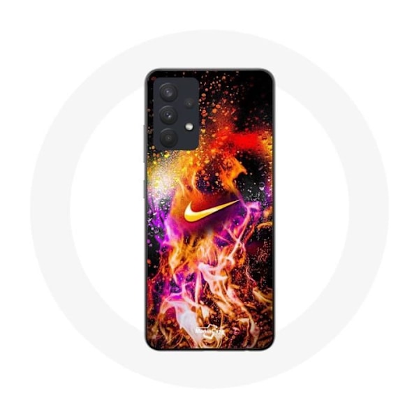 Coque - Nike - Galaxy A13 5G - Färgglad - Mjuk - Skydd och dekoration färgrik