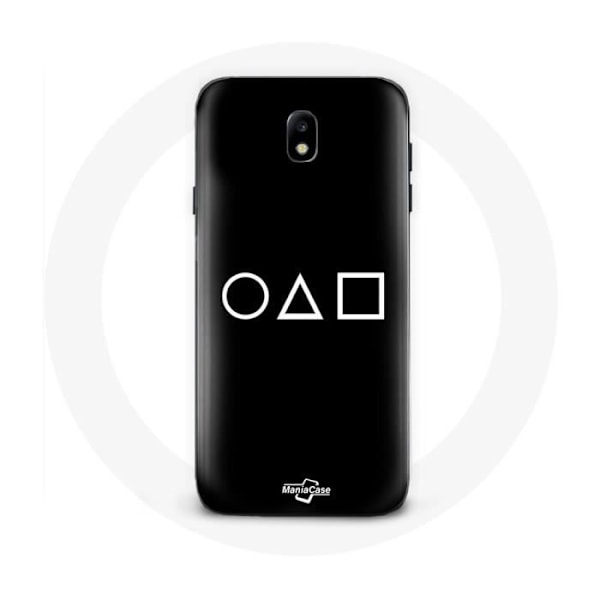 Coque - Samsung - Galaxy J3 2017 - Mjuk - Skydd - Svart - Squid Game Svart