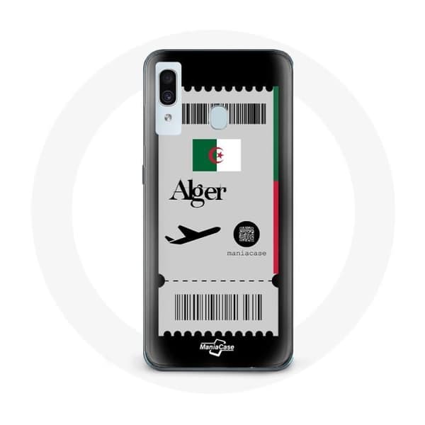 Cover til Samsung Galaxy A20 Flybillet Alger