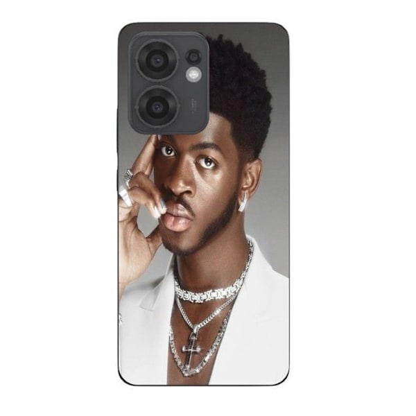Coque Maniacase För Oppo Reno 13F Lil Nas X Blankt Svart