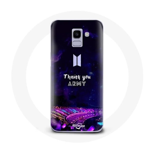 Coque för Samsung Galaxy A8 2018 Bangtan Sonyeondan Konsert BTS Army Bomb Lightstick