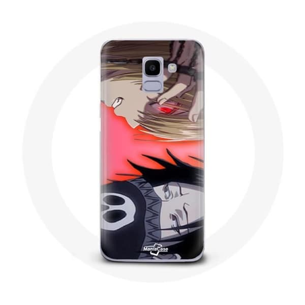 Cover til Samsung Galaxy A8 2018 Kurapika og Feitan Hunter x Hunter Anime