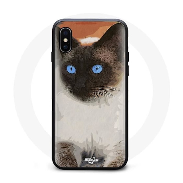 Coque iPhone XS Max Siamesisk Katt