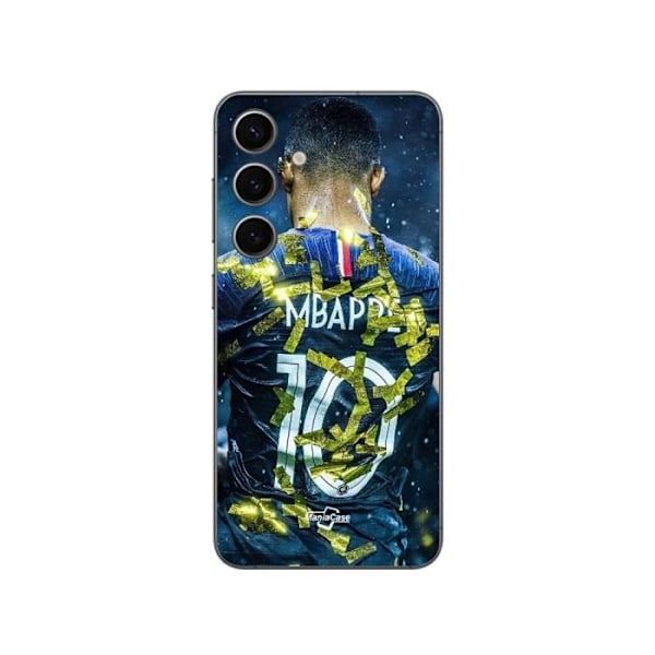 Coque - Maniacase - Samsung Galaxy S24 Plus - Kylian Mbappe - Flexibel - Blå