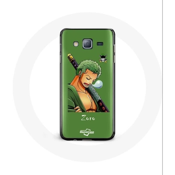 Coque för Samsung Galaxy J3 One Piece Manga Zoro svärd