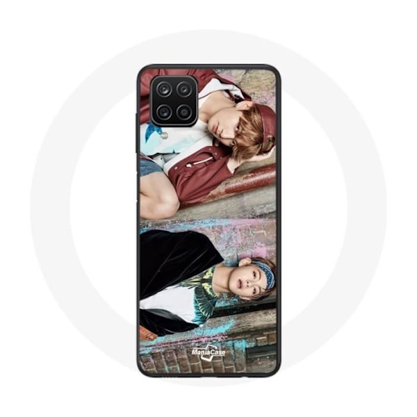 Coque för Samsung Galaxy A12 BTS Kim Taehyung Och Jungkook Taekook Teaser Not Today You Never Walk A
